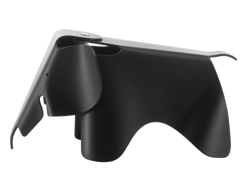 Eames Elephant Small klein RE Vitra diepzwart