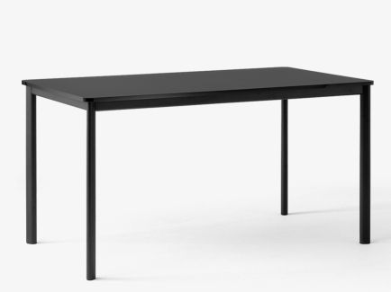 AndTradition Drip Table HW58 Esstisch in Schwarz, moderner Tisch mit minimalistischem Design für Esszimmer.