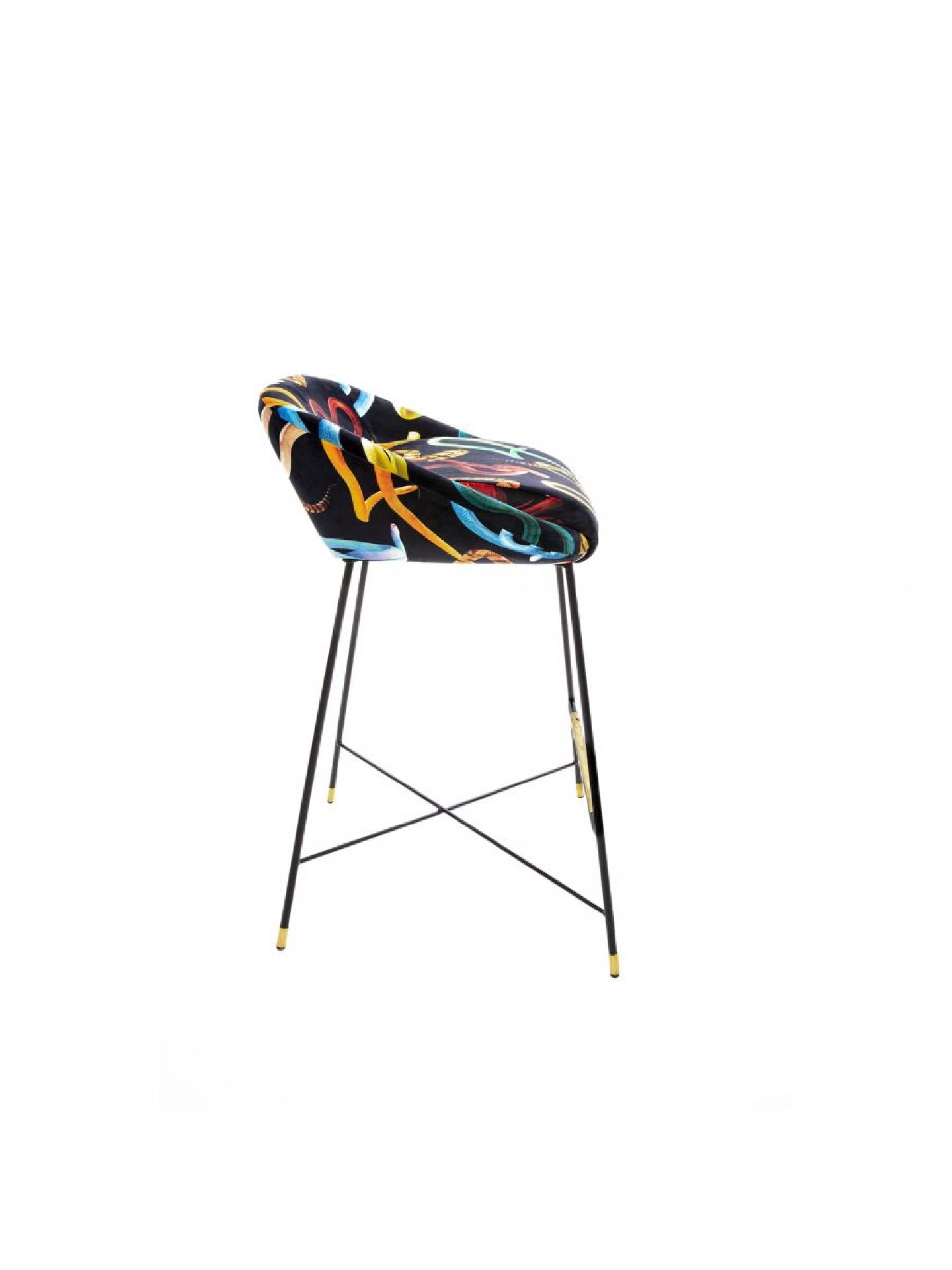 Toiletpapier-barkruk Snakes van Seletti  