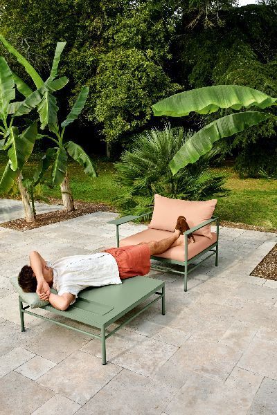 Rivage Lounge-fauteuil met armleuningen voor buiten van Fermob