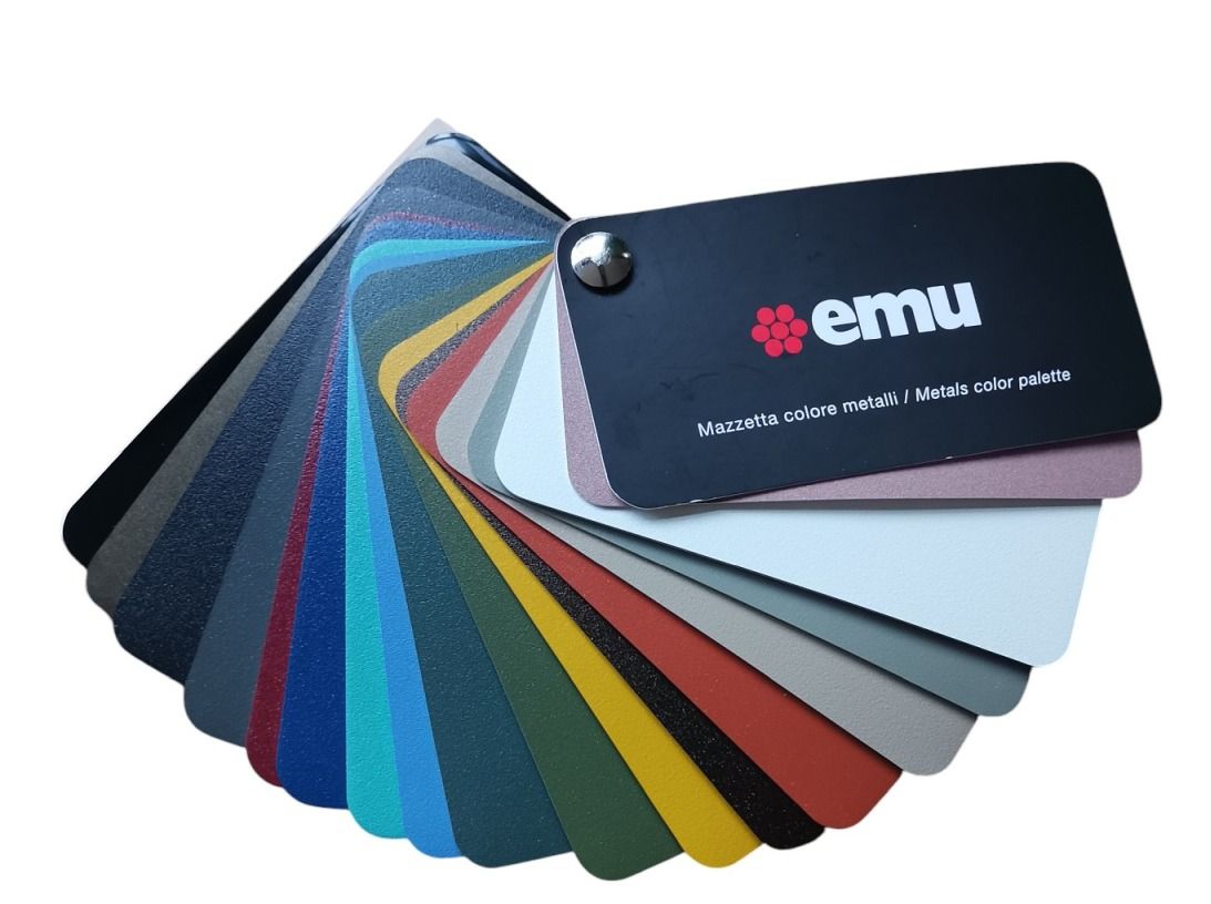 Kleurstaal Kleurenkaart Metaal Emu