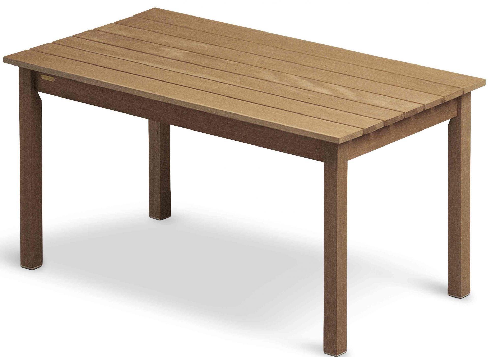 Skagen Gartentisch von Skagerak by Fritz Hansen, Teakholz, rechteckig, für den Außenbereich.