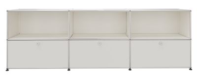 USM Haller dressoir met 3 open vakken / 3 klepdeuren