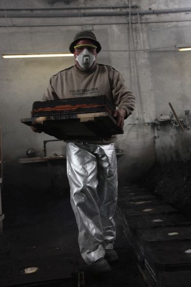 Art Déco 1930 Deurkruk Tecnolumen gepolijst nikkel