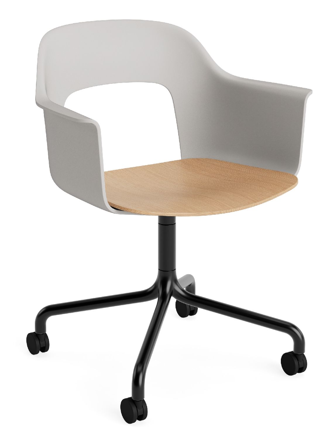 Layout fauteuil 262 met armleuningen van Hay
