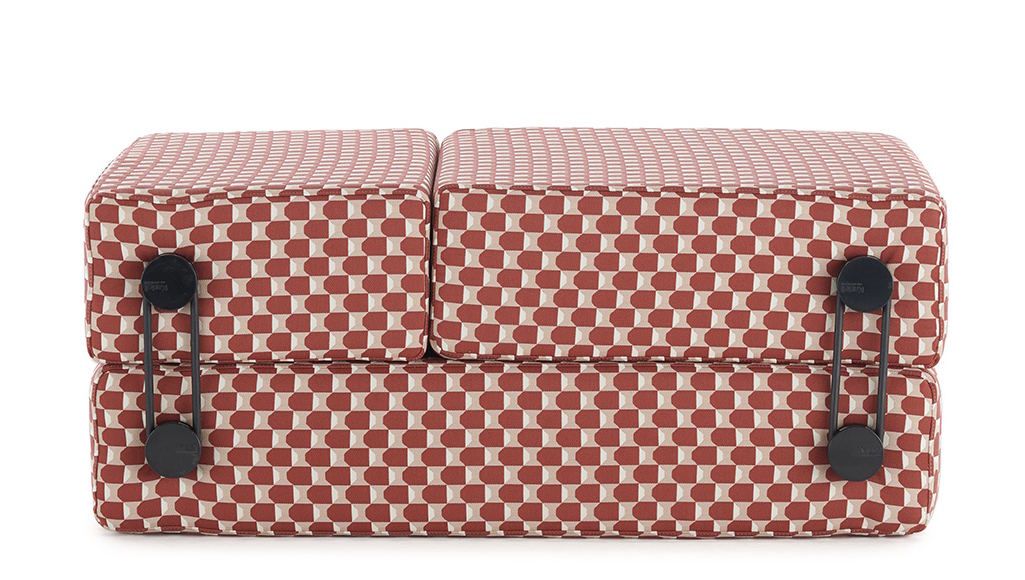 Trix Outdoor Chaise Longue / Lounger / Sofa Obi Check Kartell