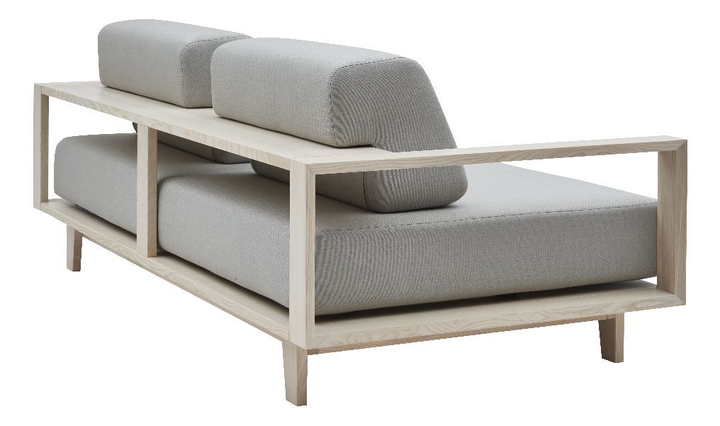 Houten bank / slaapbank Softline