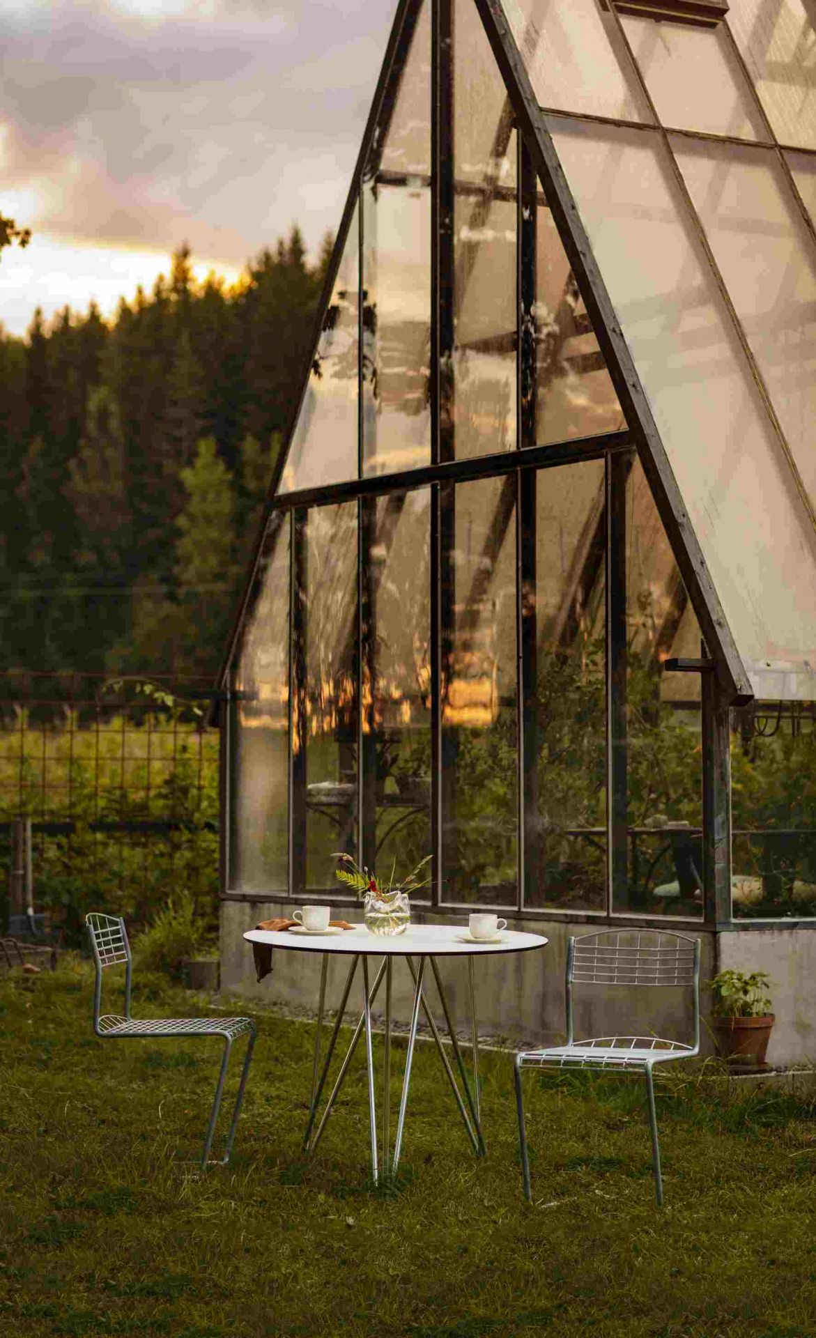 High Tech Chair stoel voor buiten Grythyttan Stalmobler