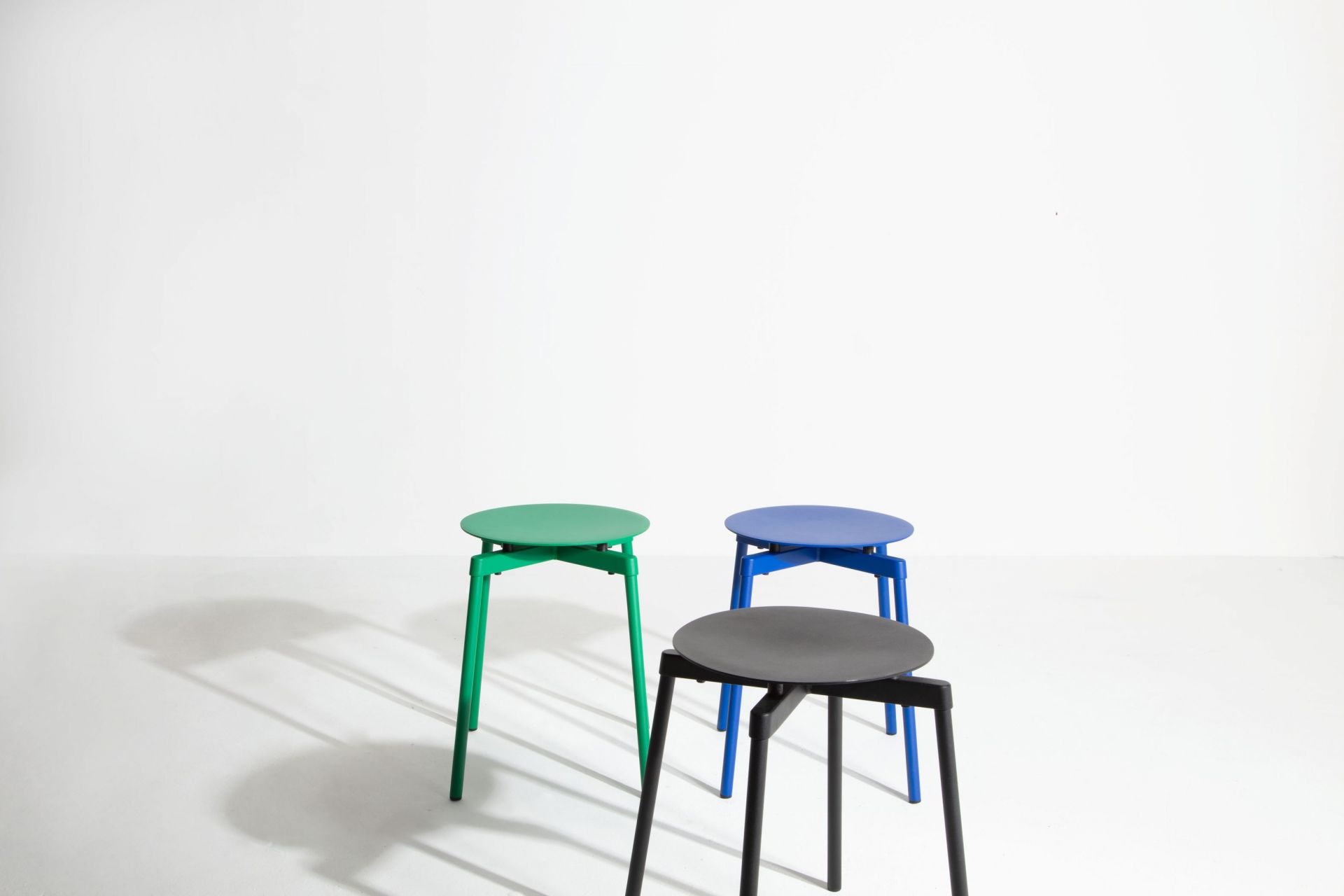 Fromme Stool kruk Petite Friture bruinrood
