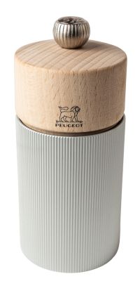 Line zoutmolen H 12 cm aluminium / naturel Peugeot 