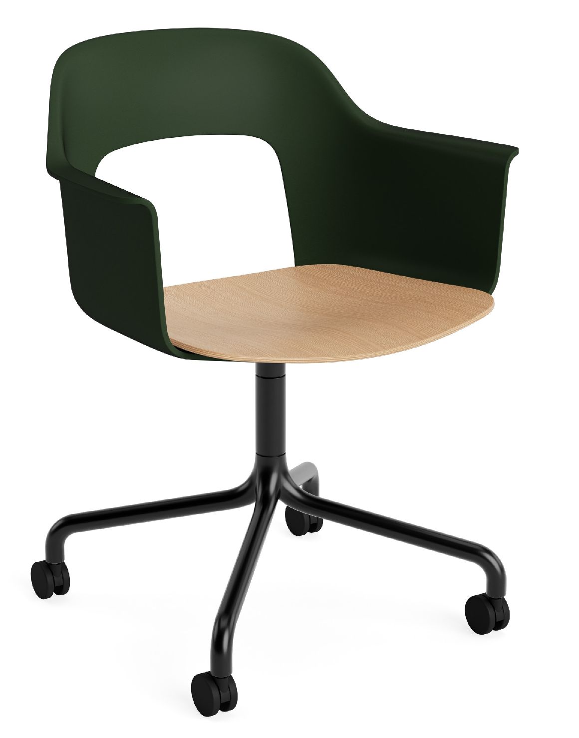 Layout fauteuil 262 met armleuningen van Hay