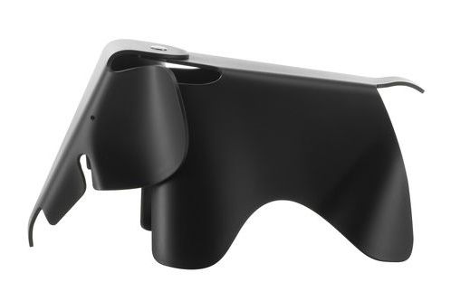 Eames Elephant Small klein RE Vitra diepzwart