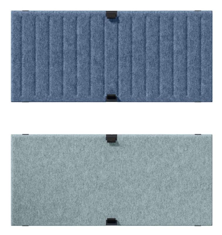 USM Haller Soft Panel Duo 750 Verticaal Blauw