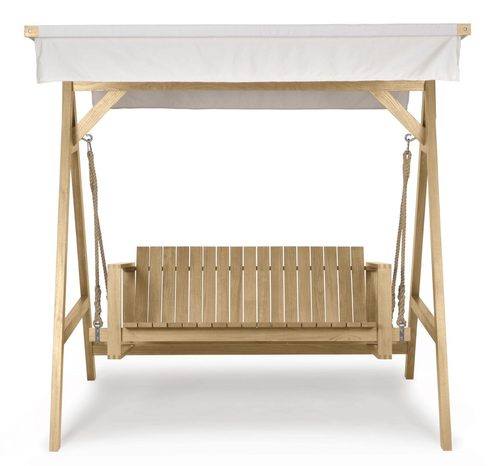 Gestell für Bodil Kjaer Schaukelsofa für den Außenbereich von Carl Hansen & Søn aus Teakholz.