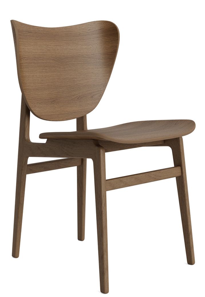 NORR11 Elephant Dining Chair aus Eichenholz, skandinavisches Design für Esszimmer und Küche.