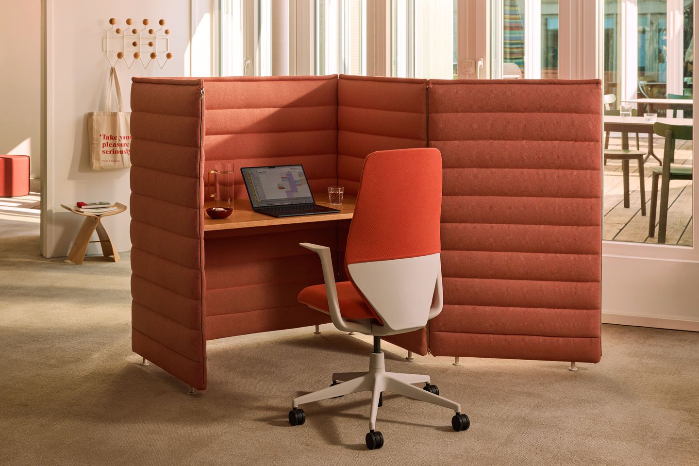ACX Softknit bureaustoel met draaifunctie Vitra