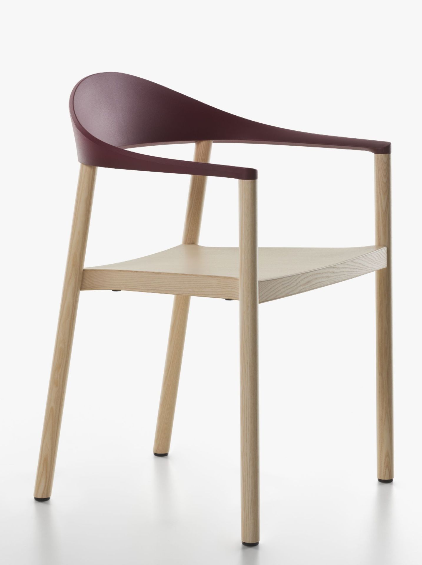 Monza fauteuil met armleuningen Plank