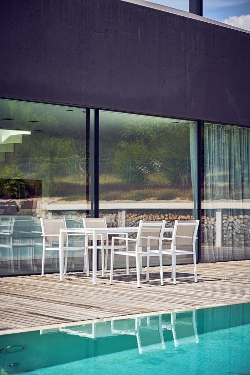Fiam Aria Outdoor stapelbare stoel van Jan Kurtz