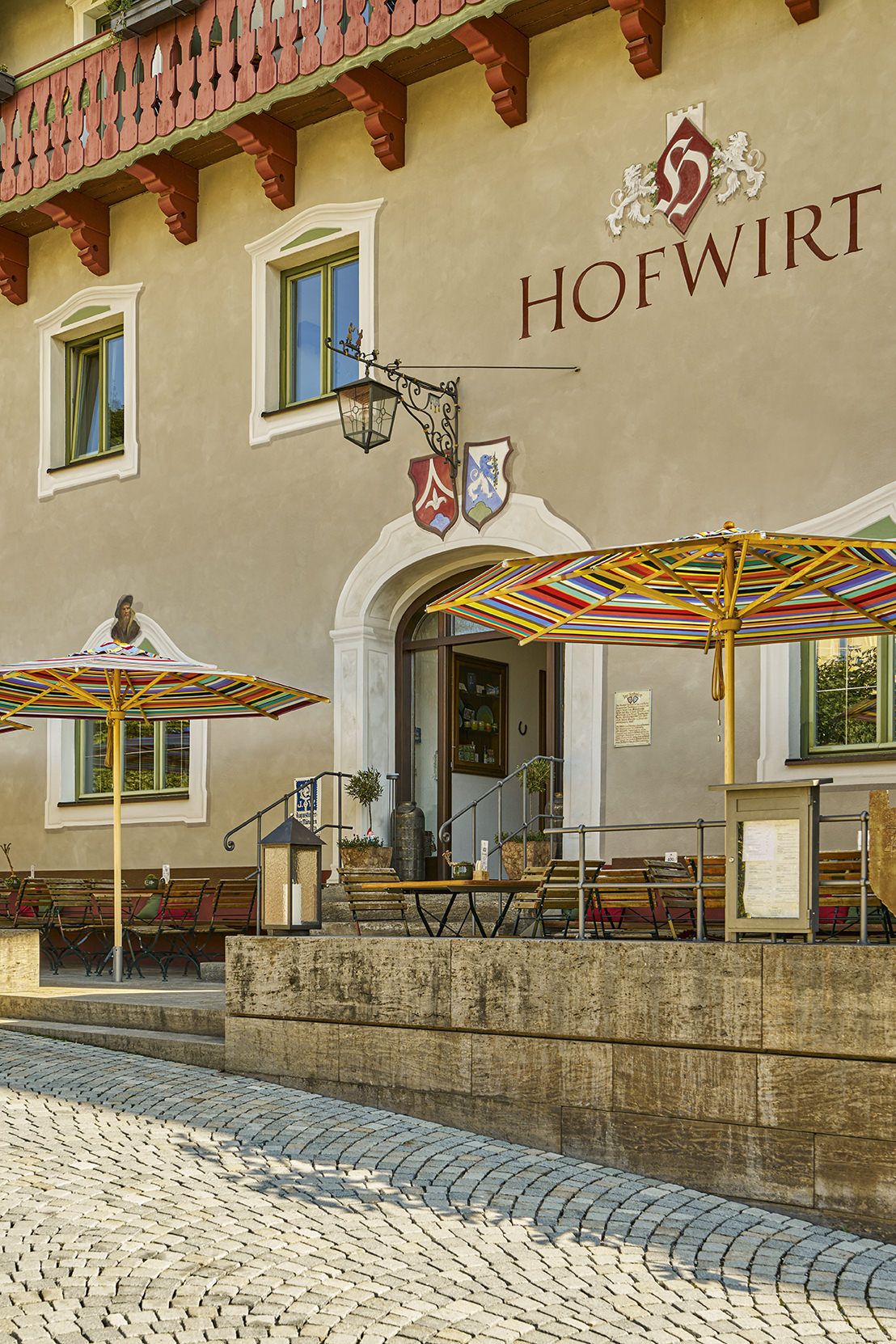 Professionele parasol Weishäupl