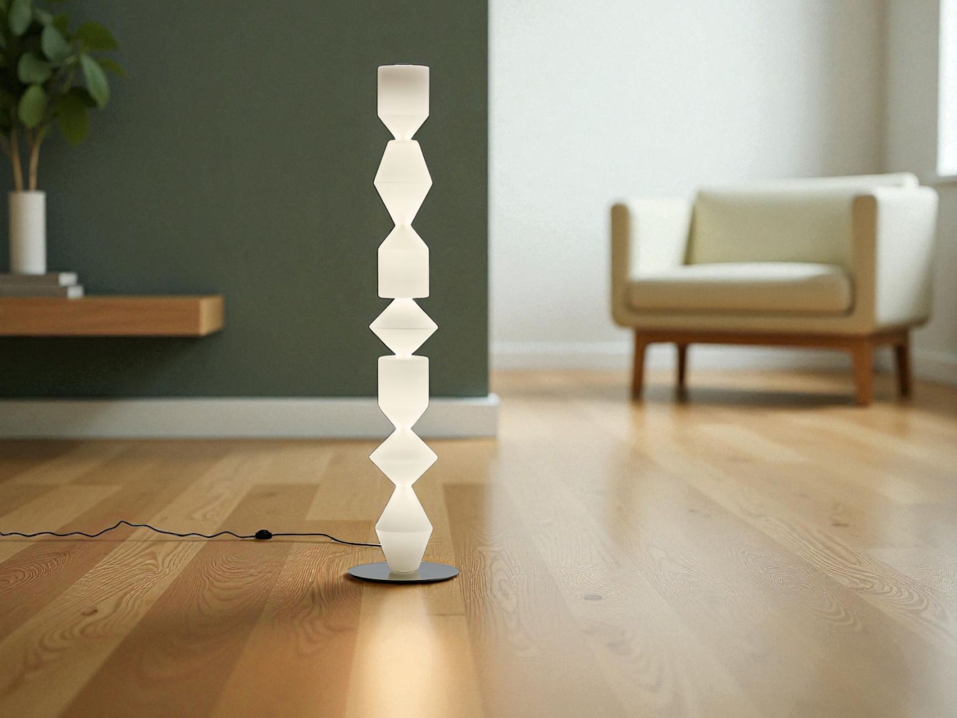 Costantina Opal staande lamp Mogg