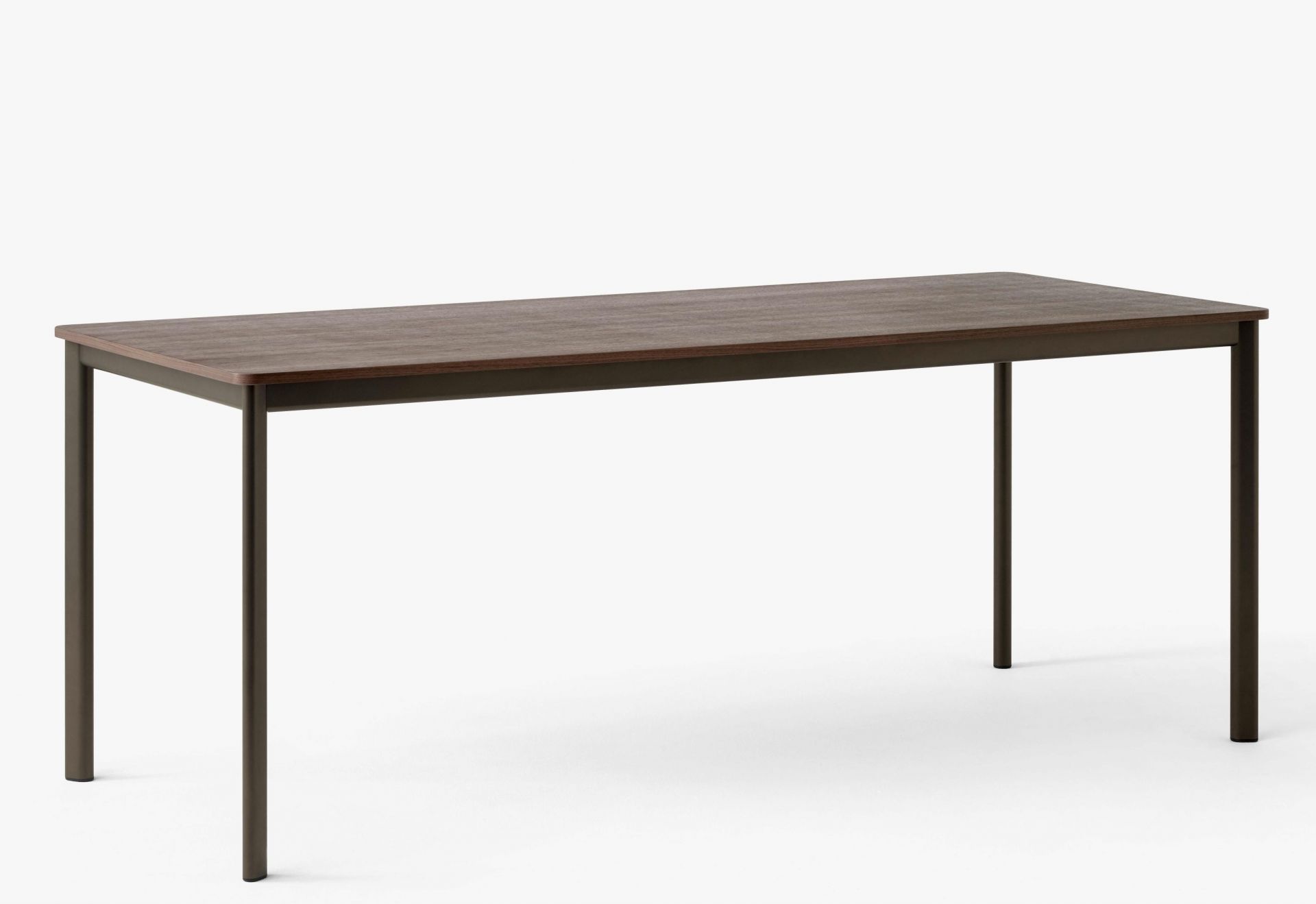 AndTradition Drip Table HW58 aus Holz und Metall, moderner Esstisch für Esszimmer.