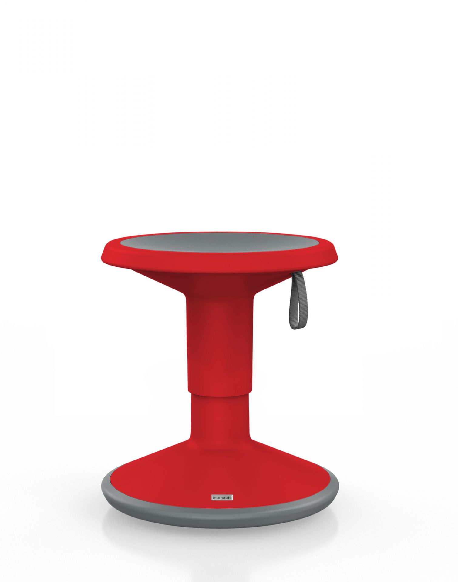 Interstuhl UP Kinderhocker in Lachsorange: Ergonomischer Stehhocker für Kinder, ideal für das Kinderzimmer.