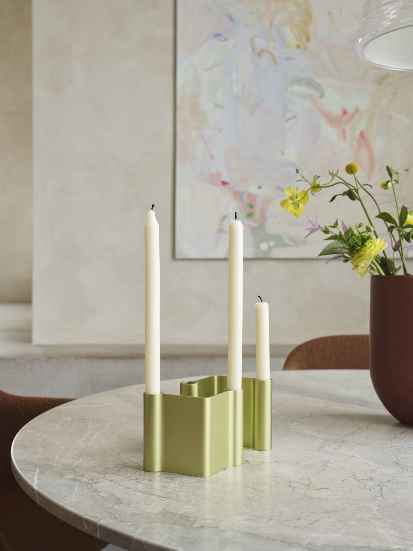 Pair kandelaar Muuto B 10 x H 11 cm / Zwart