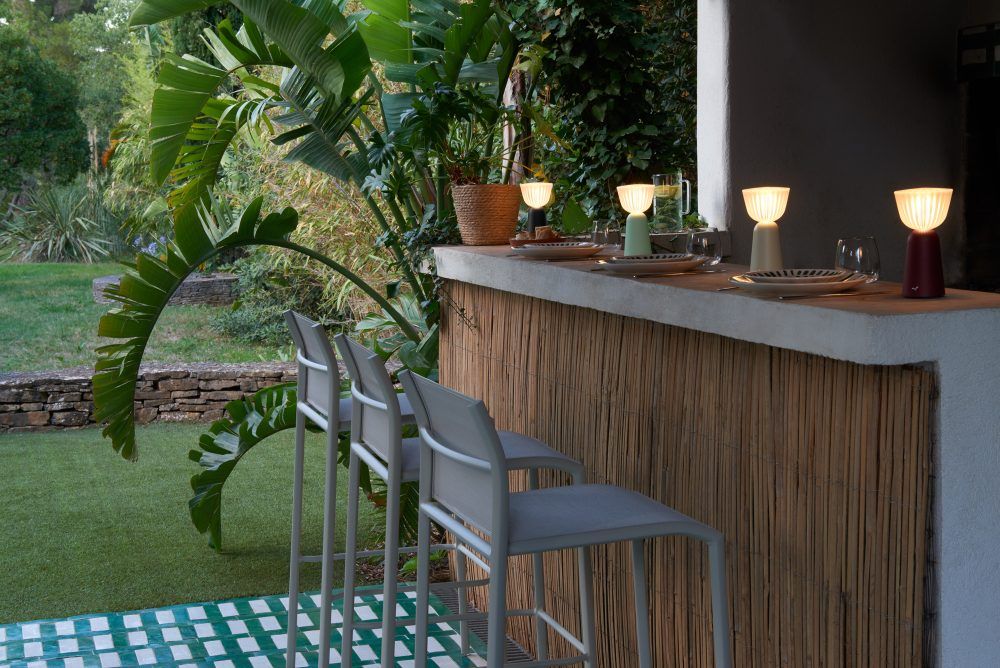 Swiing acculamp / tafellamp Fermob UNIEK EXEMPLAAR