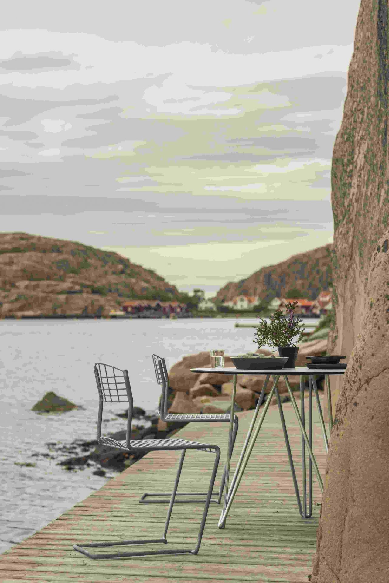 High Tech Chair stoel voor buiten Grythyttan Stalmobler