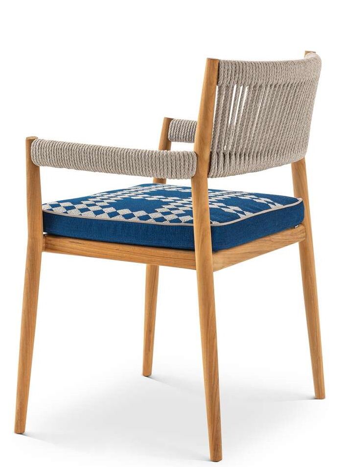 Dine Out Chair stoel met zitkussen van Cassina