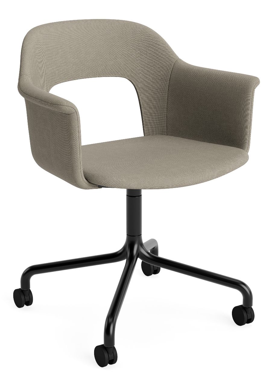 Layout fauteuil 264 met armleuningen van Hay