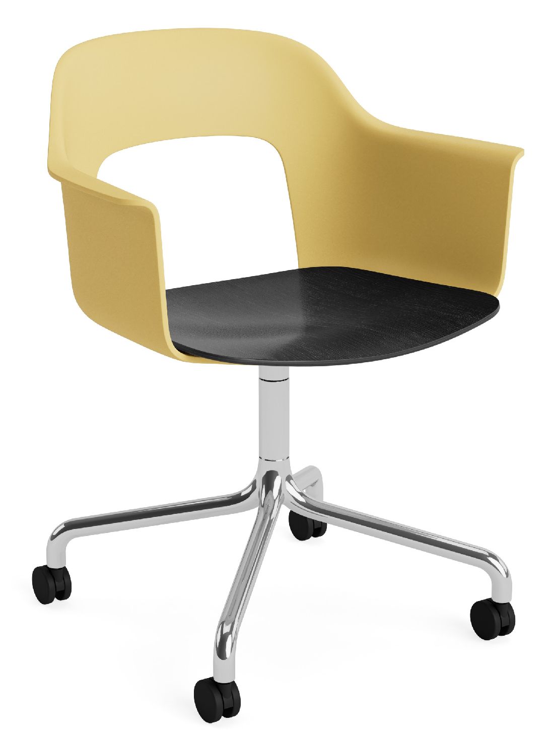 Layout fauteuil 262 met armleuningen van Hay