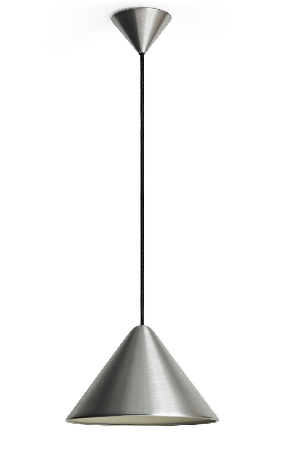 Compass Pendant 260 hanglamp, geborsteld aluminium, Hay