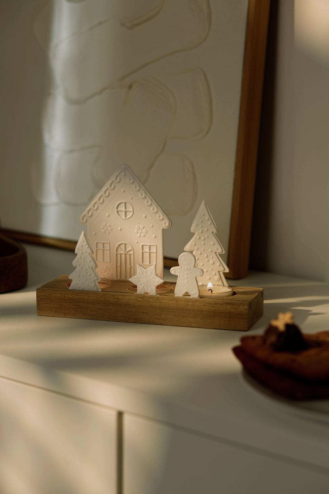 Licht object Peperkoekdorp Wielen