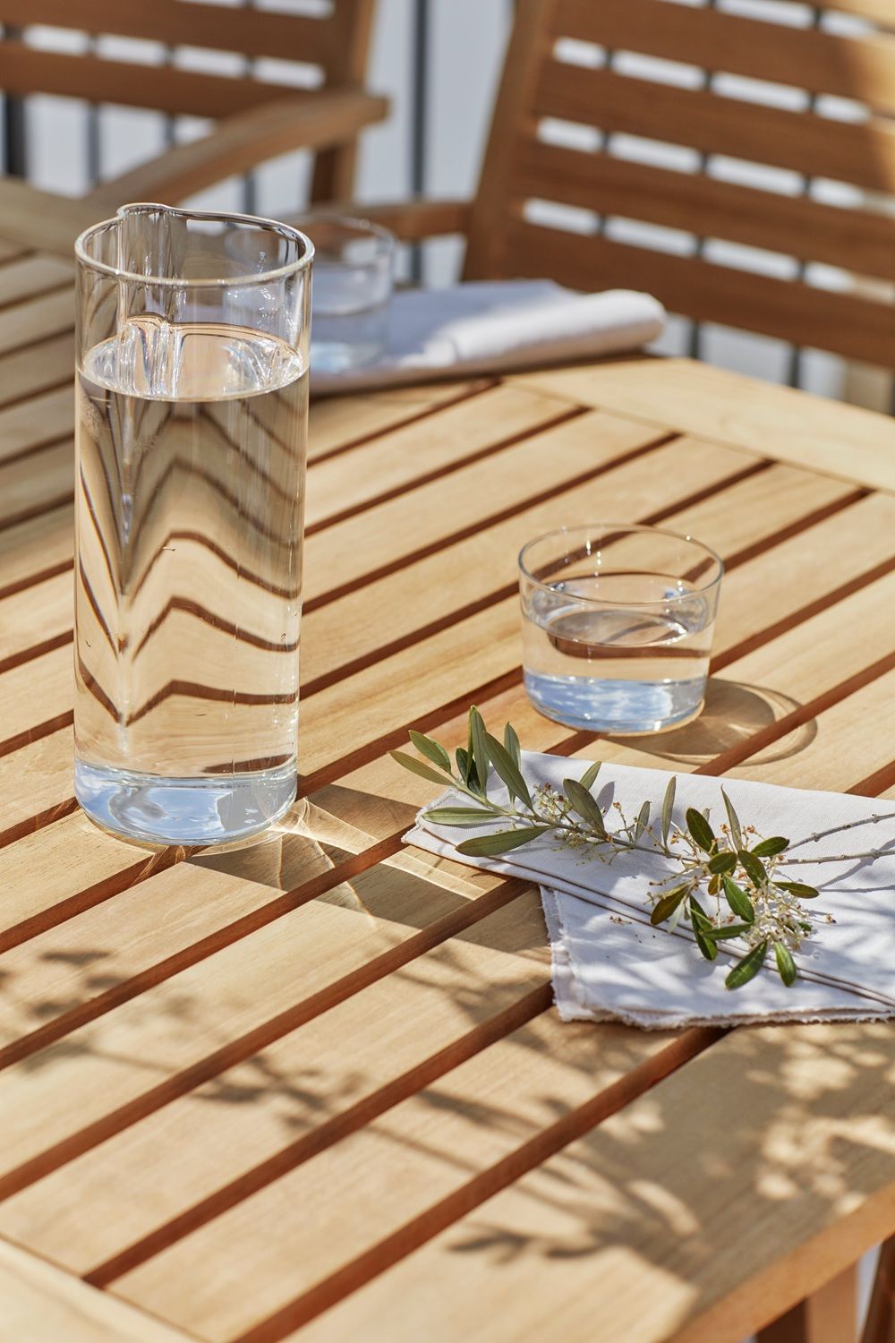 Ballare-tafel voor 4 personen, voor buiten, Skagerak by Fritz Hansen