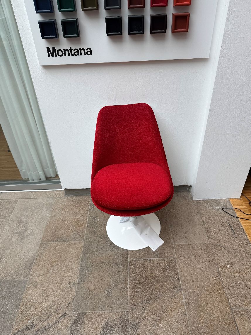 Tulip Chair draaistoel, VOLLEDIG GEVOERD, Knoll International, TENTOONSTELLINGSSTUK 