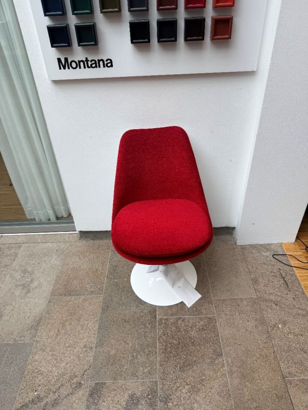 Tulip Chair draaistoel, VOLLEDIG GEVOERD, Knoll International, TENTOONSTELLINGSSTUK 