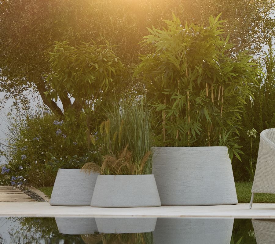 Soil Planter Trapezium Large plantenbak voor buiten van Cane-Line