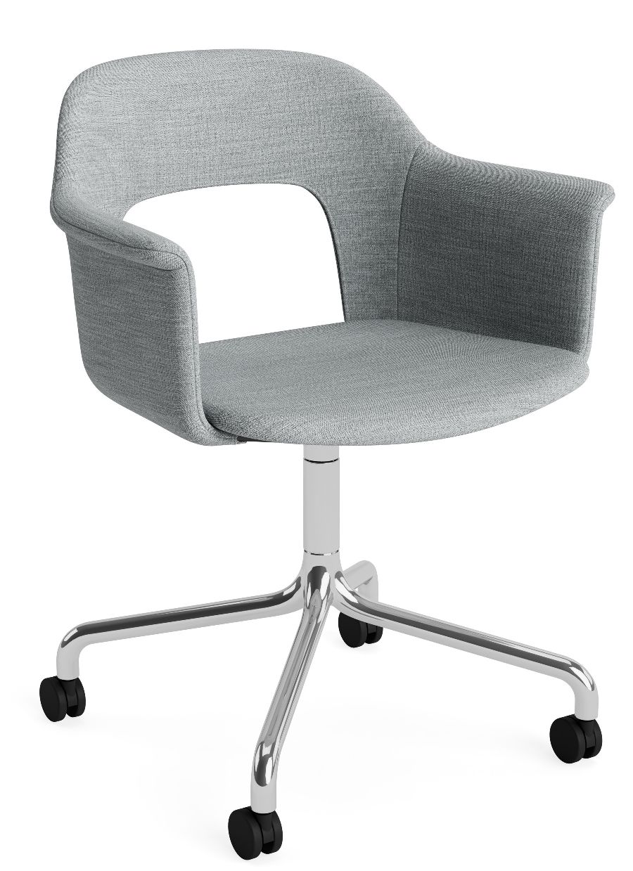 Layout fauteuil 264 met armleuningen van Hay