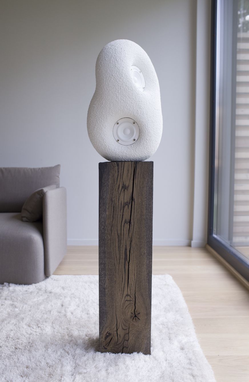 Akoestische sculptuur Luidspreker Transparent