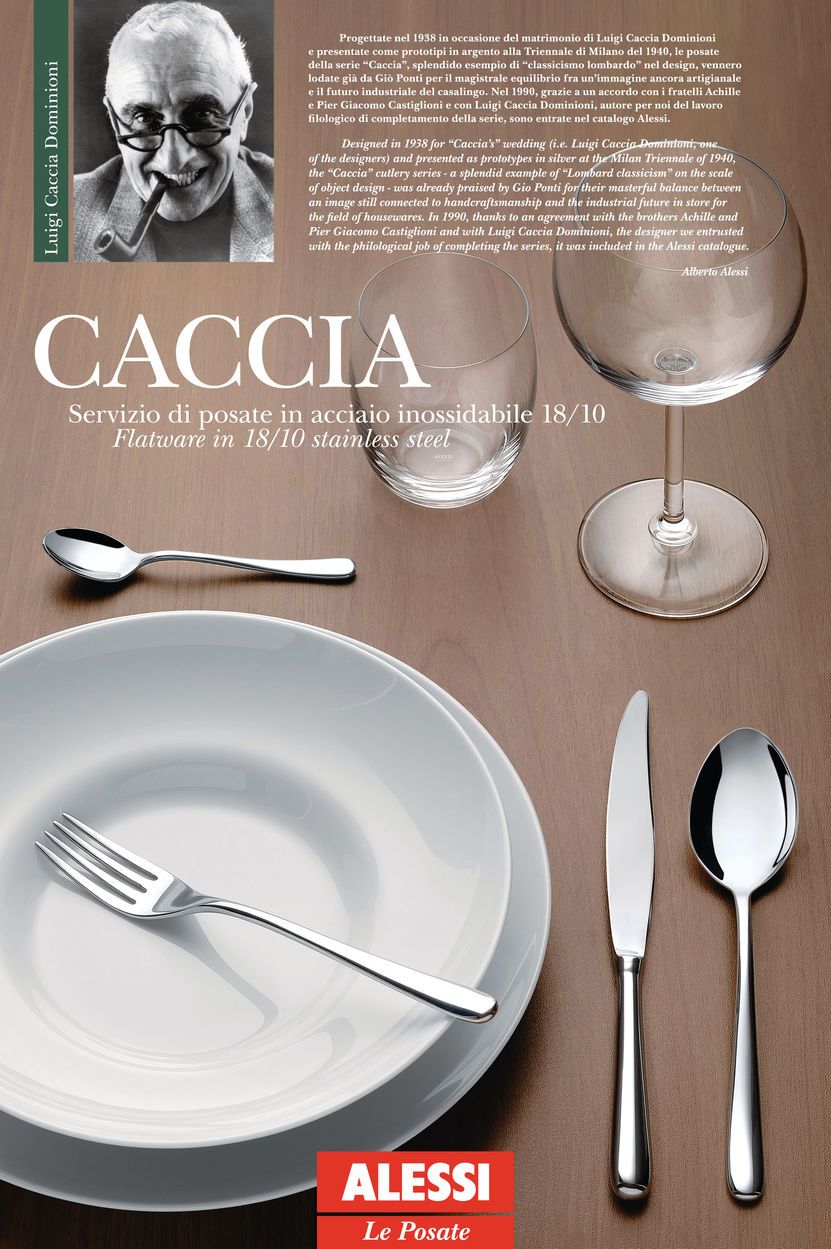 Caccia bestekset LCD01S24R, 24-delig, Alessi