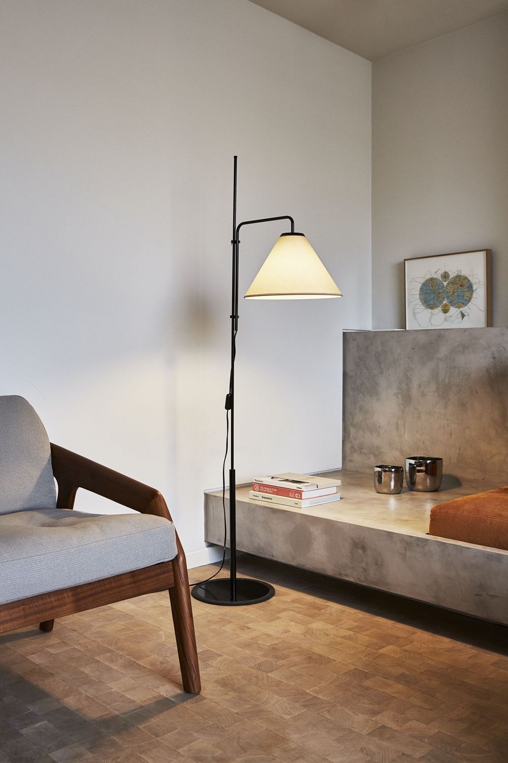 Funiculi Fabric staande lamp van marset