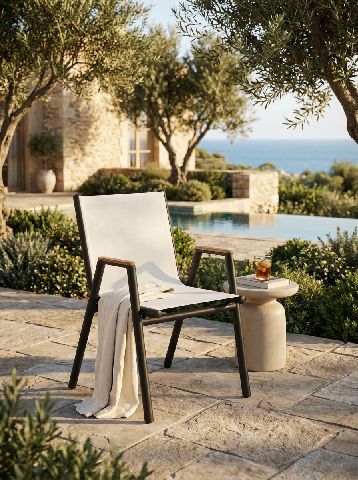 Pilotis-fauteuil met armleuningen Batyline Outdoor Fermob