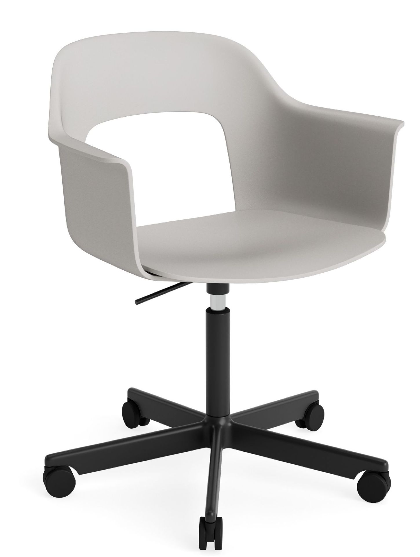 Layout Armchair 241 Fauteuil met 5-sterrenvoet, draaimechanisme met gasveer Hay