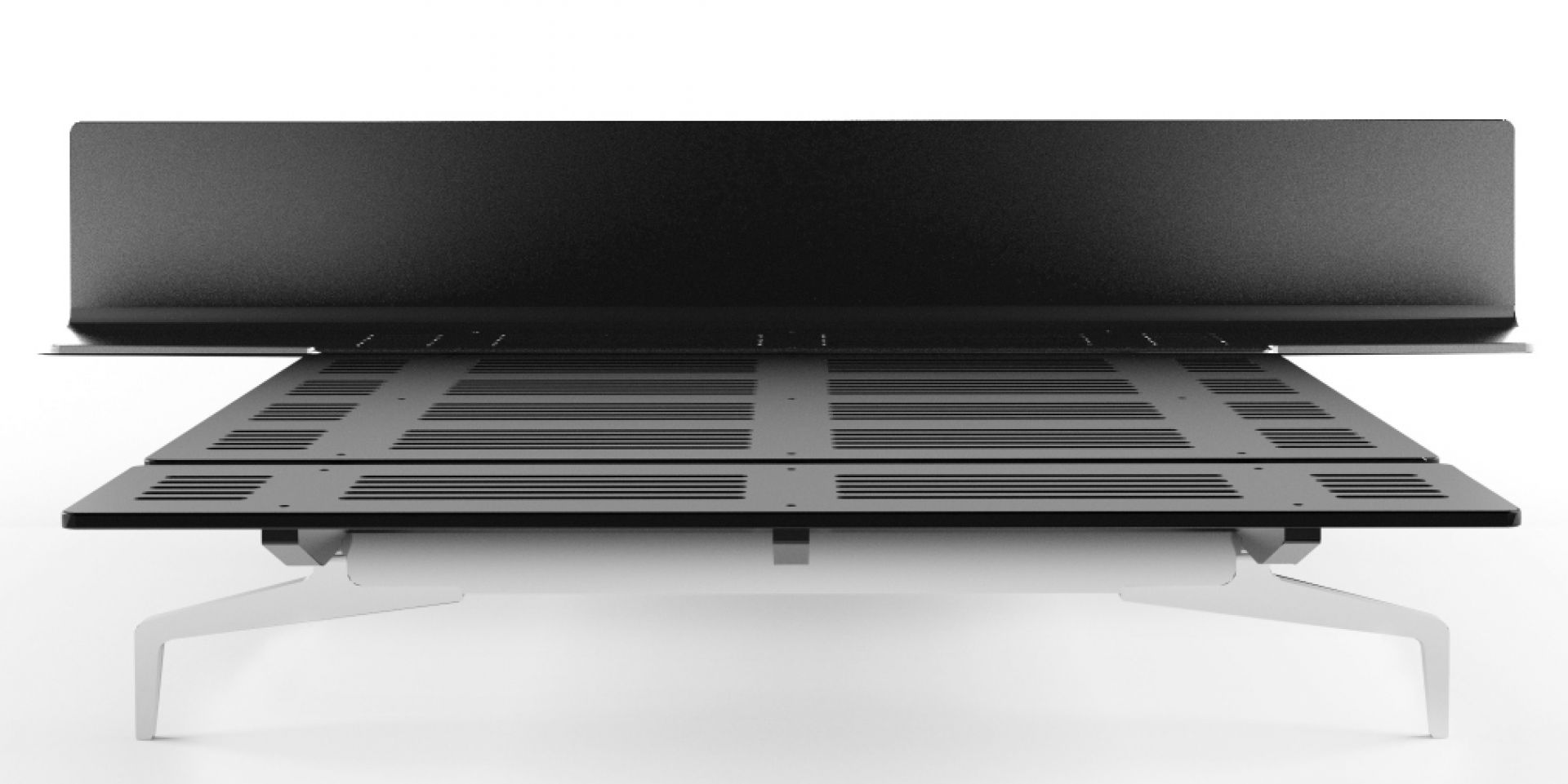 Detailaufnahme des Legnoletto Betts von Alias mit Lattenrost und minimalistischem Design.