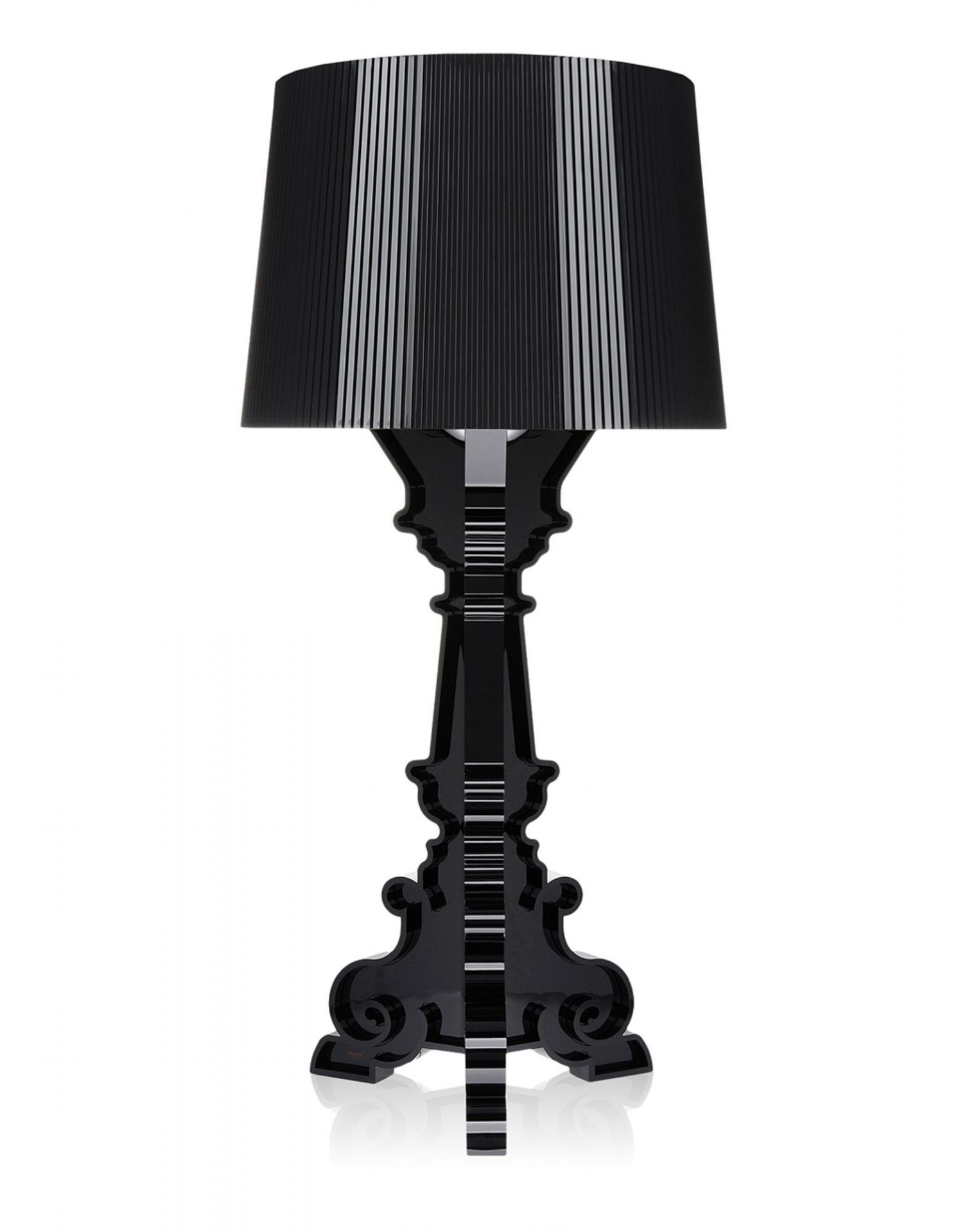 Bourgie tafellamp zwart Kartell