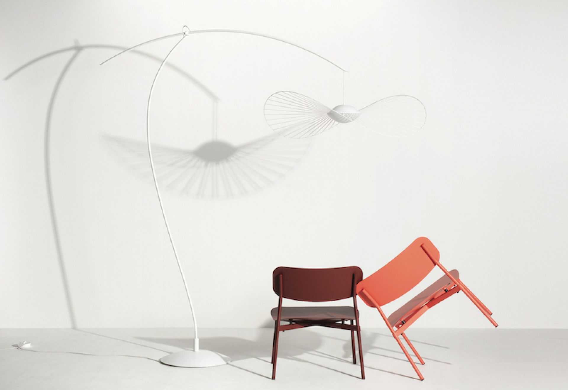 Vertigo Nova staande lamp wit Petite Friture