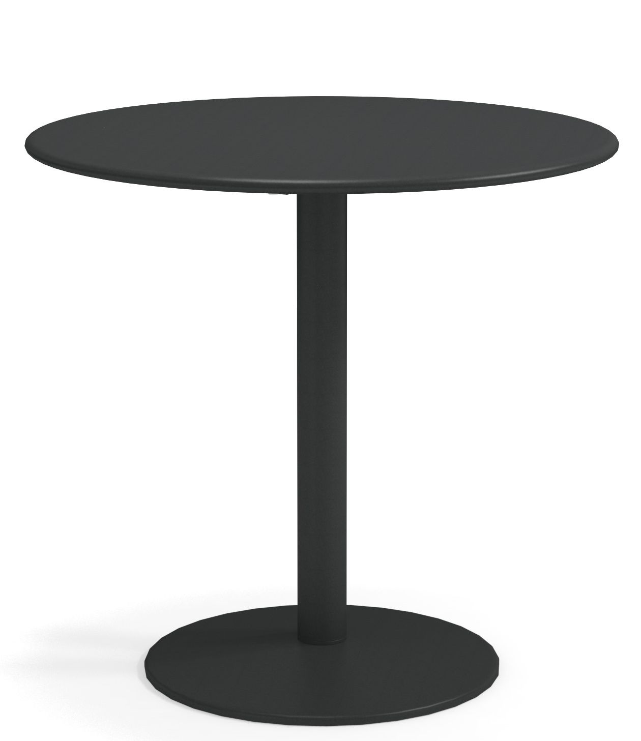 Schwarzer Thor Round Table Tisch Ø 80 cm von Emu, ideal für den Garten.