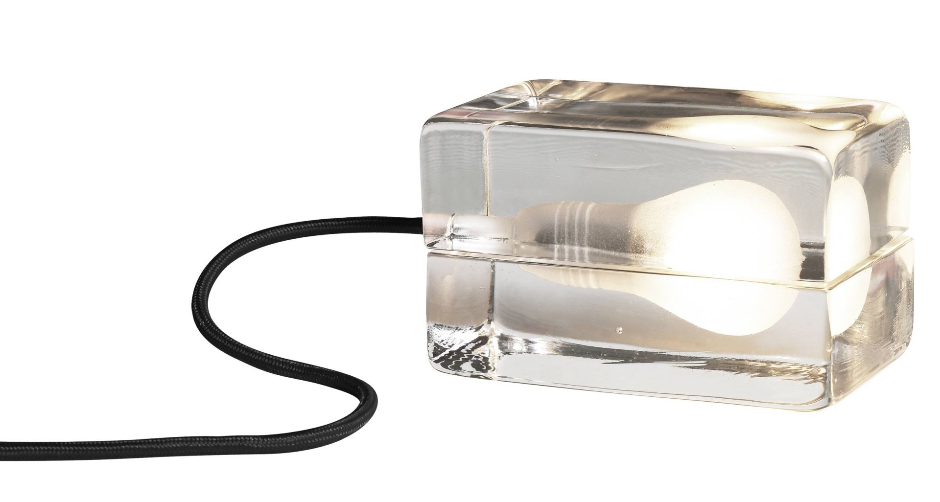 Block Lamp tafellamp LED Design House Stockholm Zwart