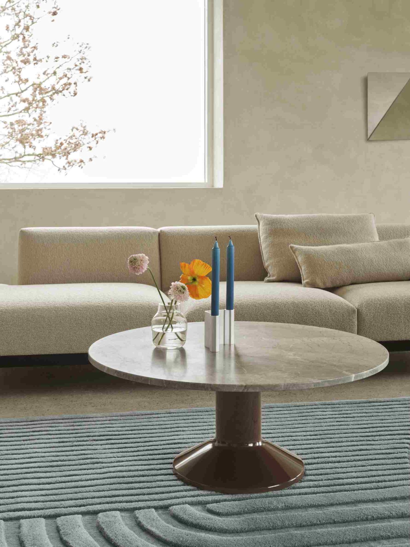 Pair kandelaar Muuto B 10 x H 11 cm / Zwart